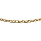 18k Yellow Gold 20g Solid Diamond Cut 3mm Cable Link Chain Necklace 24"