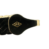 14k Yellow Gold 20g Solid Thick 5.5mm Herringbone Link Necklace Italy 20"