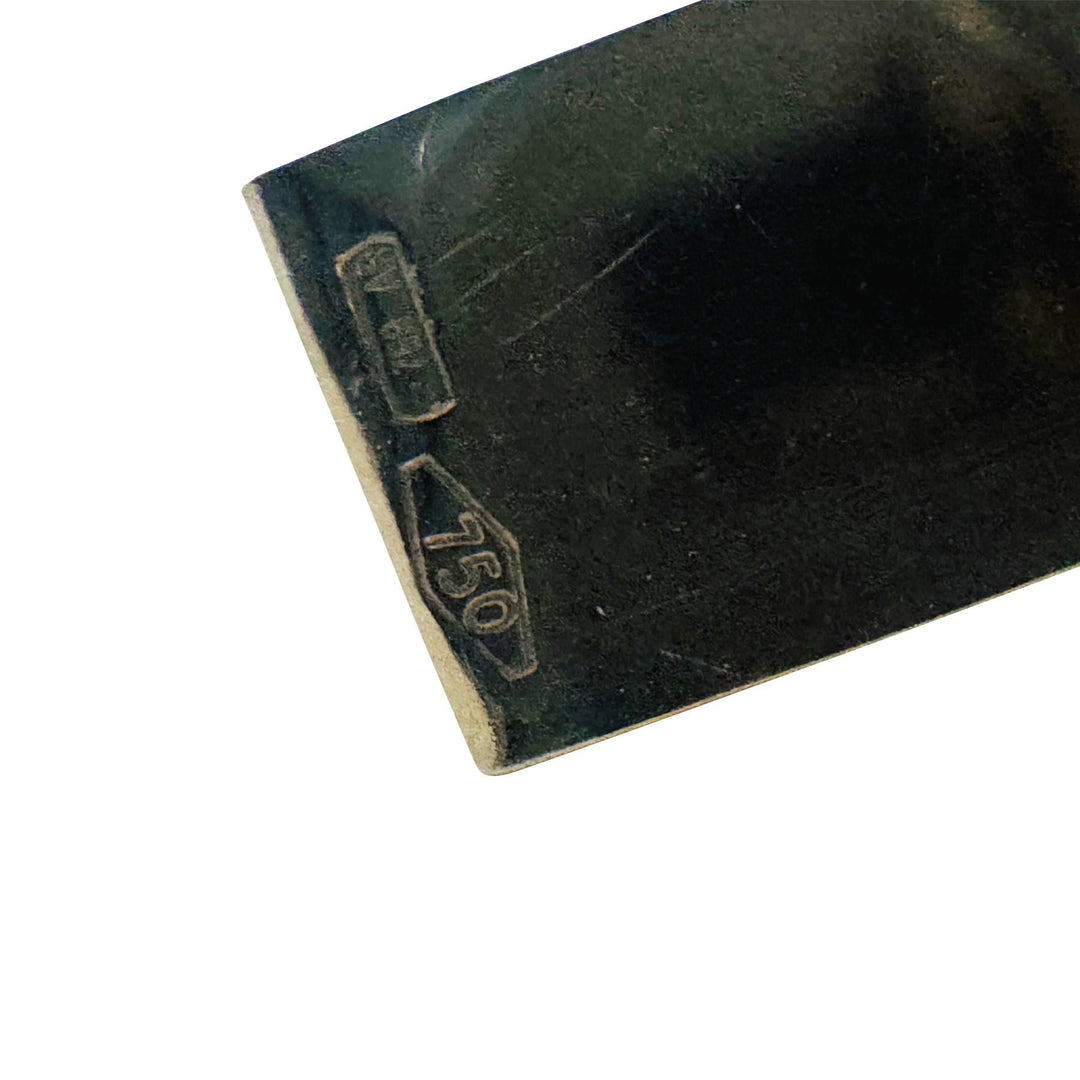 18k Yellow Gold 25.8g Ladies Polished Fancy Bar Link Bracelet Italy 7"