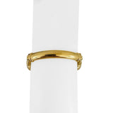 18k Yellow Gold 25.8g Ladies Polished Fancy Bar Link Bracelet Italy 7"