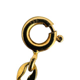 18k Yellow Gold 5g Thin Vintage 2mm Mariner Link Chain Necklace 16.5"