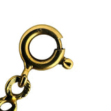 18k Yellow Gold 23.5g Solid Vintage 4.2mm Puffy Mariner Link Chain Necklace 20"