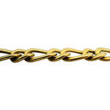 18k Yellow Gold 27.5g Semi Solid 13.5mm Thick Curb Link Bracelet Italy 7.5"