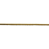 18k Yellow Gold 4g Hollow Light 1.8mm Milor Box Link Chain Necklace Italy 20"