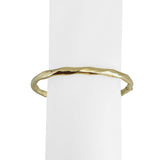 14k Yellow Gold 10g Ladies Polished 4.5mm Twisted Bangle Bracelet 7"