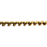14k Yellow Gold 32.7g Ladies Polished 7.5mm San Marco Link Necklace 16"