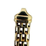 14k Yellow Gold 16.9g Ladies Knot Station Fancy Link Bracelet 7.5"