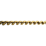 14k Yellow Gold 18.5g Ladies Polished 8mm San Marco Link Bracelet 7"