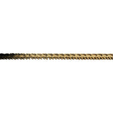 14k Yellow Gold 9.8g Solid Ladies 6mm Beaded Link Bracelet 7"
