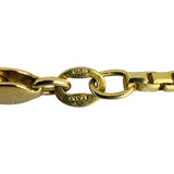 14k Yellow Gold 16.2g Solid Heavy 2mm Box Link Chain Necklace Italy 24"