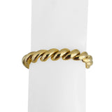14k Yellow Gold 22.4g Ladies Polished 9mm San Marco Link Bracelet Italy 7.25"