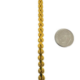 24k Pure Yellow Gold 14.5g Solid Heavy 5.5mm Panther Link Bracelet 7"