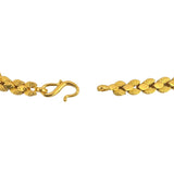24k Pure Yellow Gold 14.5g Solid Heavy 5.5mm Panther Link Bracelet 7"