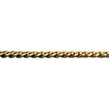 18k Yellow Gold 19.3g Solid UnoAErre 3.5mm Mariner Link Chain Necklace Italy 16"