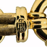 14k Yellow Gold 24g Ladies Vintage 11.5mm Fancy Link Bracelet Italy 7.5"