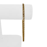 18k Yellow Gold 12.9g Solid Vintage UnoAErre Mariner Link Anklet Italy 10"
