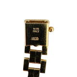 14k Yellow Gold 11.4g Ladies Vintage 8mm Fancy Link Bracelet Italy 7"