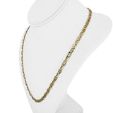 14k Yellow Gold 18.6g Solid 5mm Mariner Link Chain Necklace Italy 21"