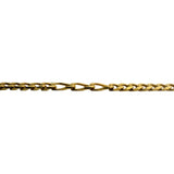 18k Yellow Gold 14.8g Solid Vintage Fancy Curb Link Chain Necklace Italy 18"