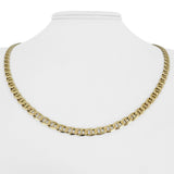 14k Yellow Gold 18.7g Solid 4.5mm Mariner Link Chain Necklace Italy 20"