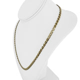 14k Yellow Gold 18.7g Solid 4.5mm Mariner Link Chain Necklace Italy 20"