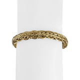 14k Yellow Gold 9.8g Ladies Polished 9mm Fancy Link Bracelet Turkey 8"