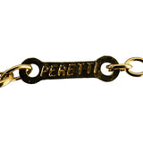 Tiffany & Co. Elsa Peretti 18k Yellow Gold Long Letter B Pendant Necklace 30"