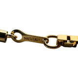 14k Yellow Gold 10.2g Solid Men's 2.5mm Box Link Bracelet Italy 8.75"