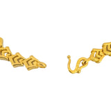 24k Pure Yellow Gold 17.9g Solid Heavy 7.5mm Fancy Link Bracelet 7"