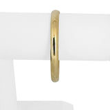 14k Yellow Gold 8.2g Ladies Polished 6.5mm Bangle Bracelet 7.5"