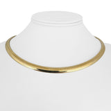 14k Yellow Gold 31.8g Solid Heavy 6mm Omega Link Necklace 16"