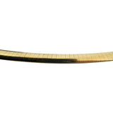14k Yellow Gold 33.5g Solid Heavy 6mm Omega Link Necklace 16"