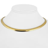 14k Yellow Gold 36g Solid Heavy 6mm Omega Link Necklace Italy 16"