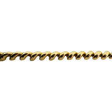 14k Yellow Gold 15g Ladies Polished 7.5mm San Marco Link Bracelet Turkey 7"