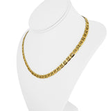 14k Yellow Gold 29g Solid Heavy 6.5mm Mariner Link Chain Necklace Italy 18"