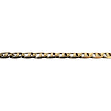 14k Yellow Gold 10g Solid Thin 3mm Mariner Link Chain Necklace Italy 26"