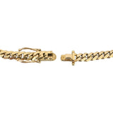 14k Yellow Gold 14.8g Solid Ladies 5mm Cuban Curb Link Bracelet 6.75"