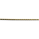 18k Yellow Gold 13.8g Solid 2.2mm Serpentine Link Chain Necklace Italy 21"