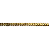18k Yellow Gold 31.4g Solid Heavy 4mm Cuban Link Chain Necklace Italy 20"