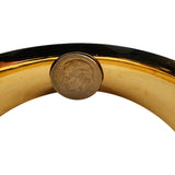 14k Yellow Gold 30.6g Vintage Wide 20mm Ladies Bangle Bracelet 7"