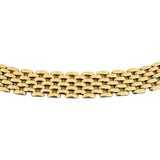 14k Yellow Gold 40g Heavy Ladies 11.5mm Panther Link Necklace Italy 17"