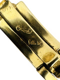 14k Yellow Gold 31.2g Solid Heavy 6.5mm Fancy Bar Link Bracelet 8"