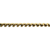 14k Yellow Gold 7.9g Ladies Beveled 5mm Rolo Link Bracelet 7"