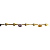 Marco Bicego Paradise 18k Yellow Gold and Multi Gemstone Long Necklace 46"