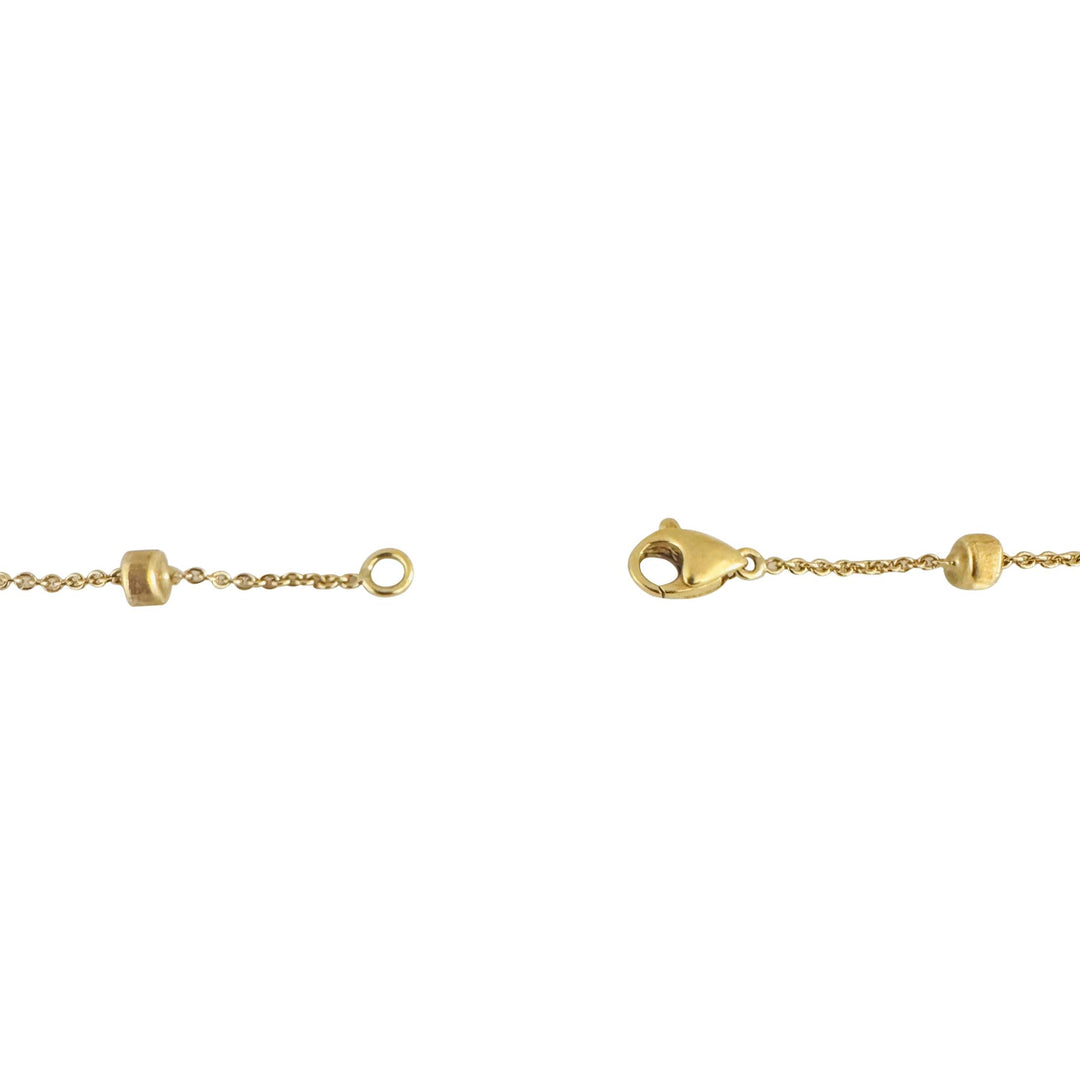 Marco Bicego Paradise 18k Yellow Gold and Multi Gemstone Long Necklace 46"