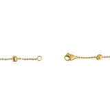 Marco Bicego Paradise 18k Yellow Gold and Multi Gemstone Long Necklace 46"