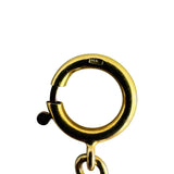 14k Yellow Gold 32.8g Brushed and Polished Ball Bead Link Necklace 16"