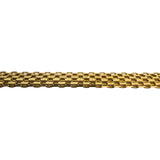 14k Yellow Gold 16.2g Solid Ladies 8mm Bismark Link Chain Necklace 16"