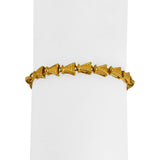 22k Yellow Gold 8g Solid Vintage 6mm Fancy Link Bracelet 6.75"