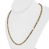 14k Yellow Gold 22.7g Solid Heavy 3mm Milano Rope Chain Necklace Italy 20"